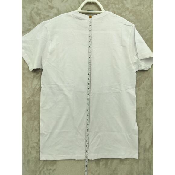 Graphic T-Shirt Size Large Color White David popping a gum - Picture 3 of 7